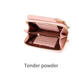 Stylish PU leather shoulder bag featuring a lychee pattern design in a range of vibrant colours