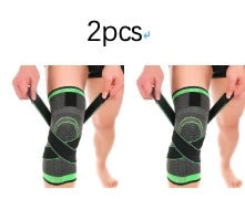 Sports knee brace with adjustable pressure design for active lifestyles