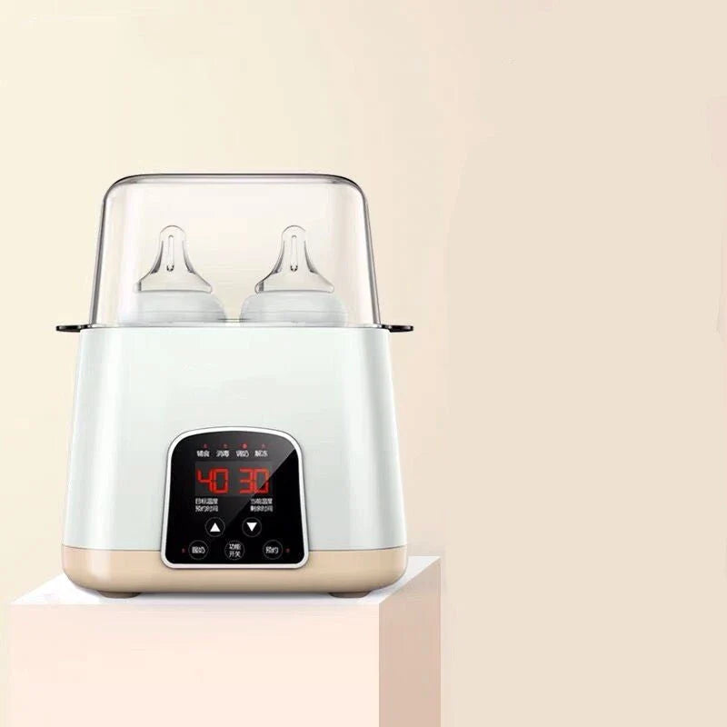 Automatic Baby Bottle Warmer with Thermostat - Effortless Mealtime for Busy Parents