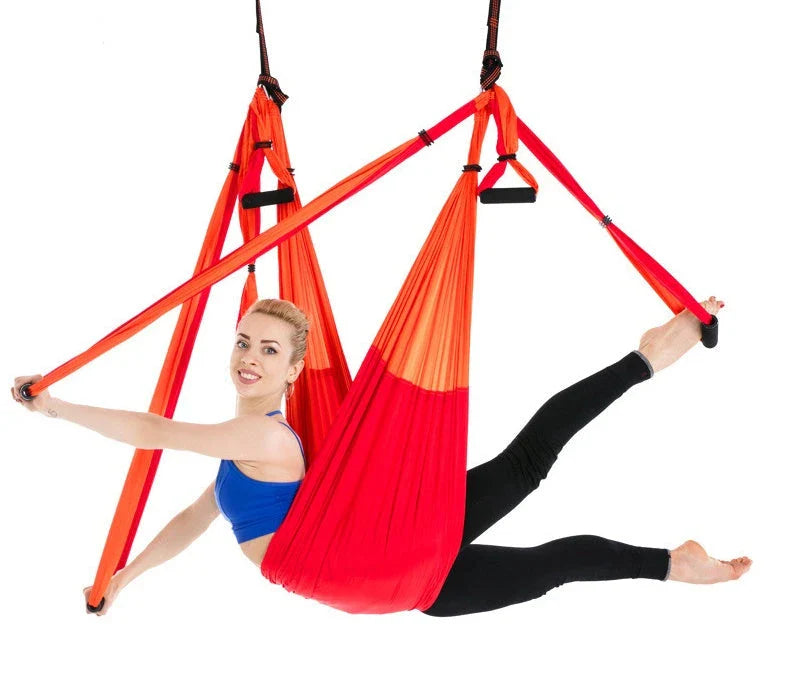Premium Anti-Gravity Yoga Hammock for Aerial Dance and Fitness - Smooth Rotation, High-Strength Nylon Fabric, Versatile Design