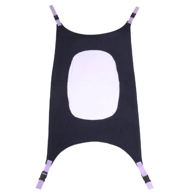 Portable baby crib hammock made of soft crushed velour in various colors to help reduce SIDS and flat head syndrome