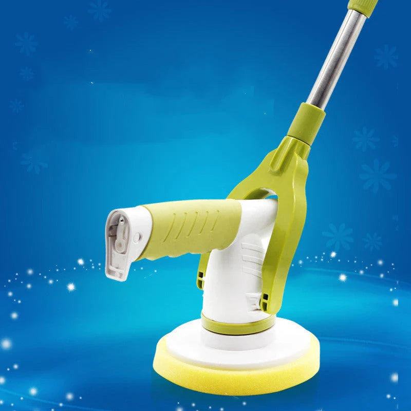 Premium Rechargeable Electric Cleaning Brush Mop with 180-degree rotation and adjustable length for efficient home cleaning