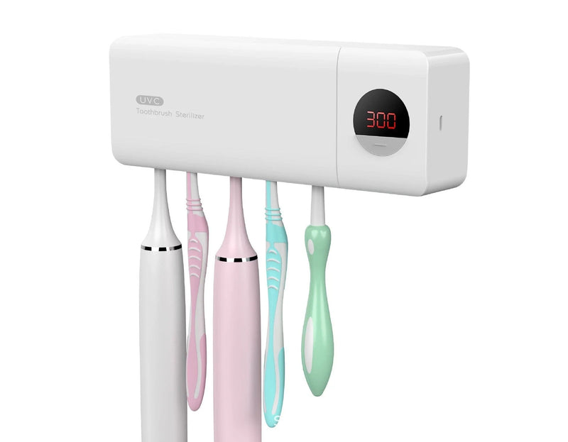 Premium Rechargeable UV Toothbrush Sanitizer for Home and Travel