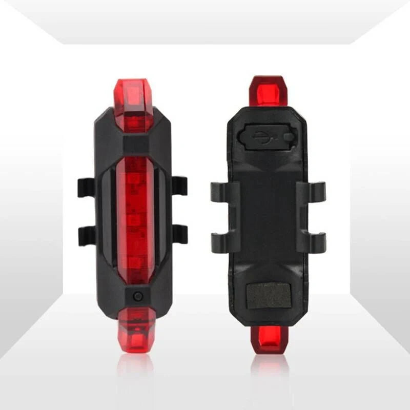 Bicycle Rear Light with Multiple Lighting Modes for Enhanced Visibility and Safety
