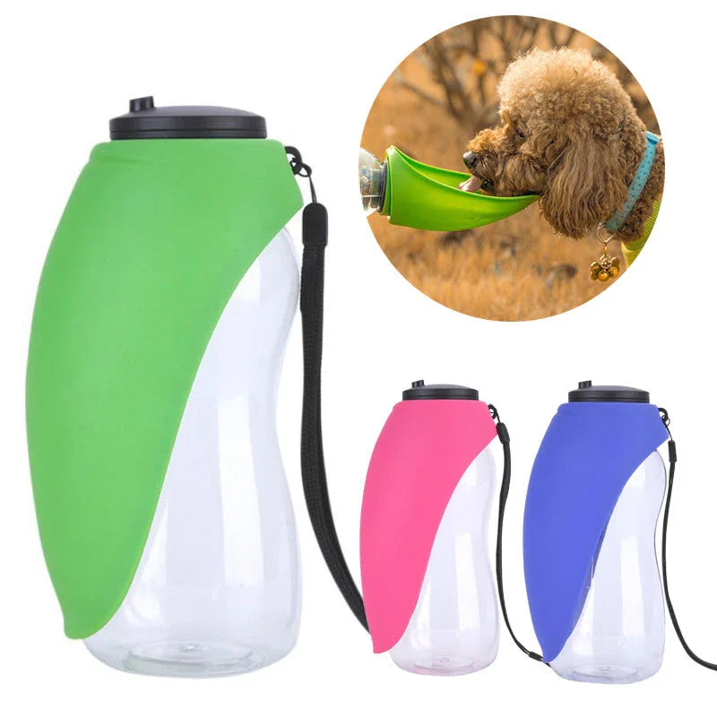 GiftHome Portable Dog Water Bottle and Bowl Set for Small to Large Pets