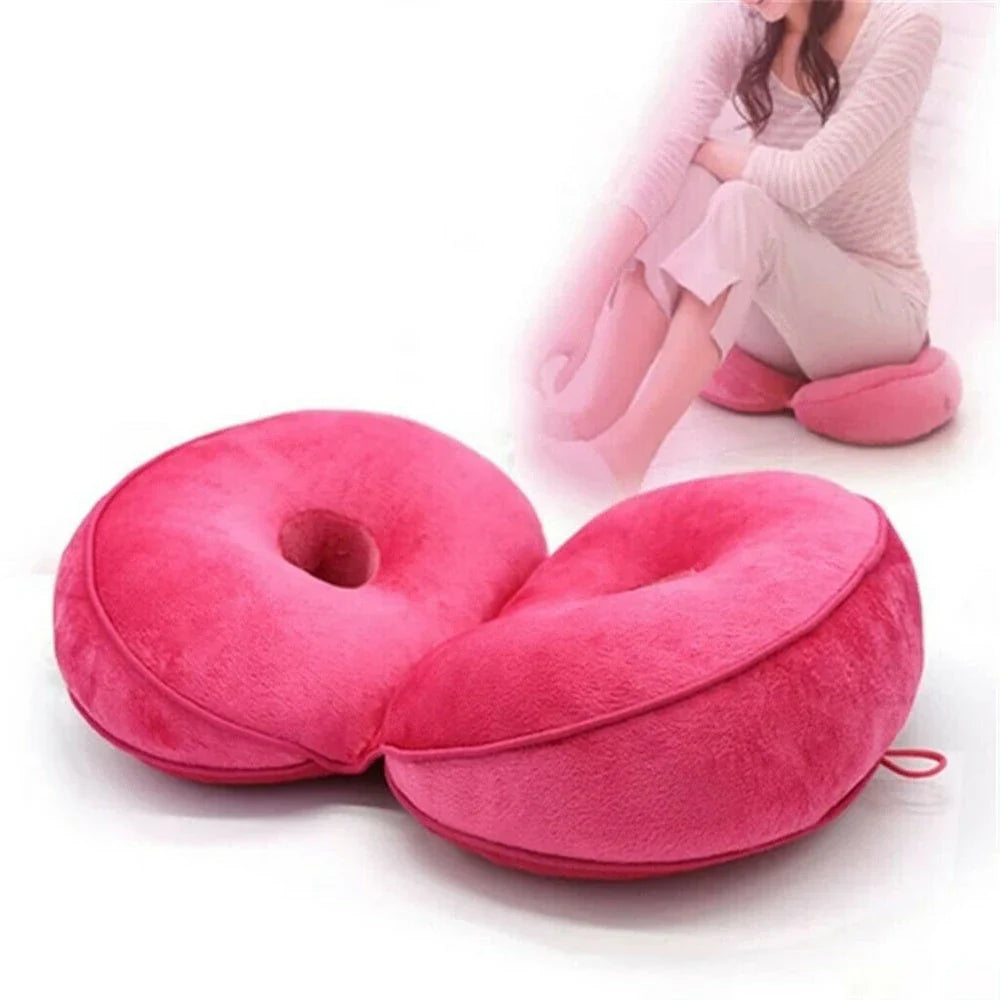 Plush, supportive and comfortable hip cushion with memory cotton filling and modern, minimalist design