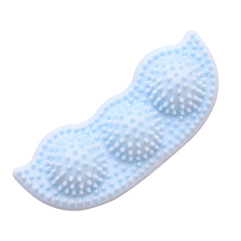 Natural rubber teeth cleaning dog toy for puppies, safe and durable
