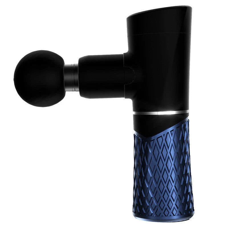Powerful 32-speed Massage Gun with LCD Display and 4 Interchangeable Massage Heads for Muscle Relief and Relaxation