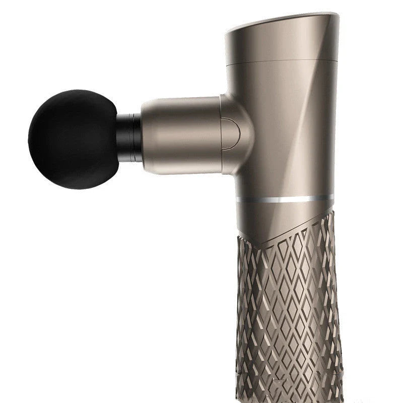 Powerful 32-speed Massage Gun with LCD Display and 4 Interchangeable Massage Heads for Muscle Relief and Relaxation