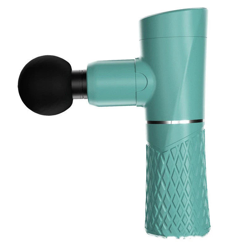 Powerful 32-speed Massage Gun with LCD Display and 4 Interchangeable Massage Heads for Muscle Relief and Relaxation
