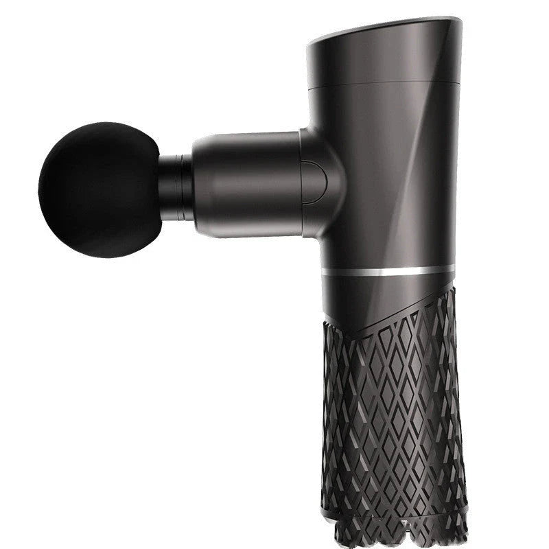 Powerful 32-speed Massage Gun with LCD Display and 4 Interchangeable Massage Heads for Muscle Relief and Relaxation