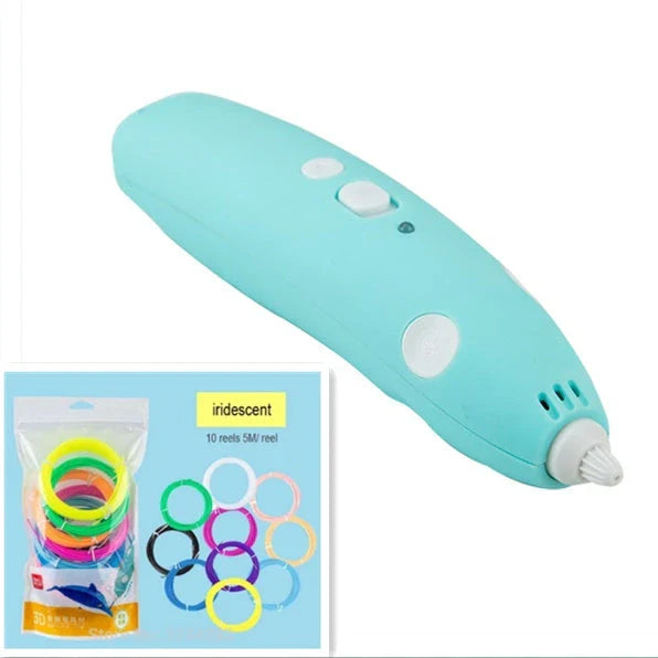 A 3D drawing pen with an LED display, allowing users to create unique, three-dimensional artworks and designs.