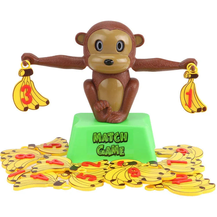 Engaging early learning math balance toys for preschool children featuring colorful animal designs