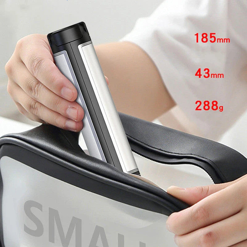 Compact folding fill light with flexible positioning, remote control, and long-lasting battery for live streaming and self-portrait photography