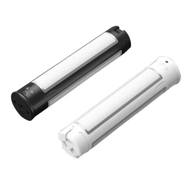 Compact folding fill light with flexible positioning, remote control, and long-lasting battery for live streaming and self-portrait photography