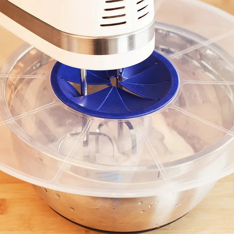 Premium Splash-Proof Bowl Cover for Mixer Bowls, Prevents Batter Splatter, Durable and Easy to Use Baking Accessory