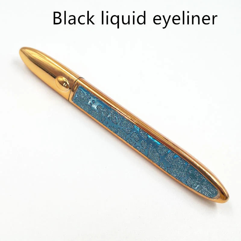 Premium self-adhesive eyeliner and false lash set in various shades