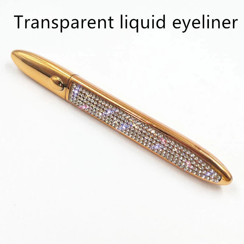 Premium self-adhesive eyeliner and false lash set in various shades