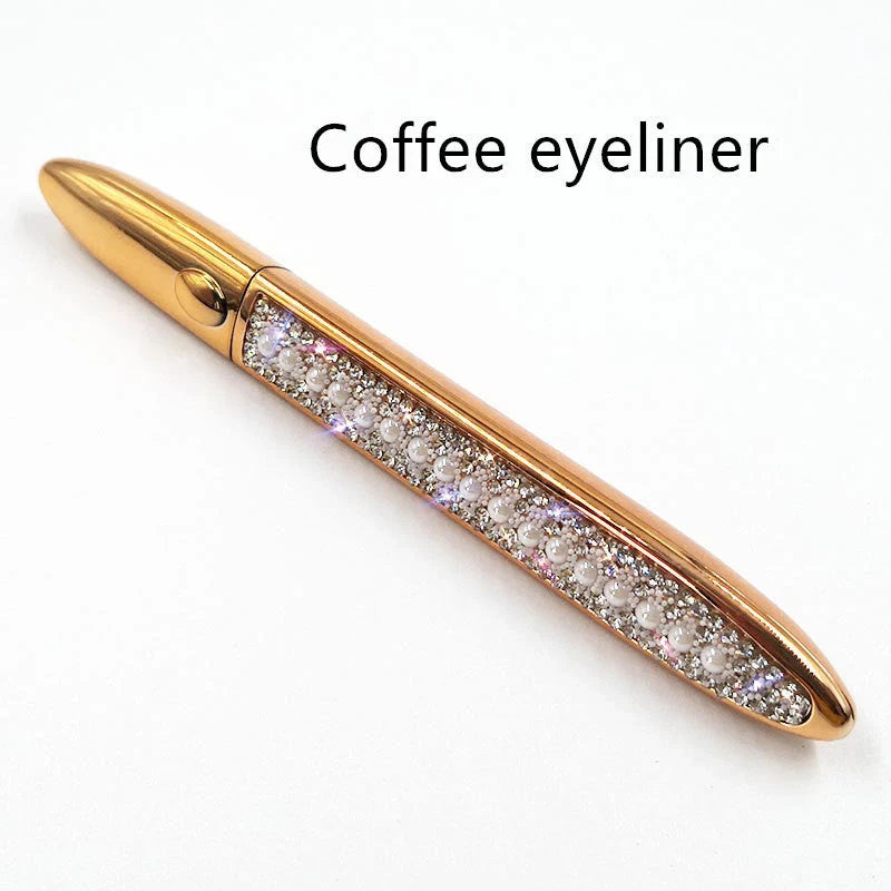Premium self-adhesive eyeliner and false lash set in various shades