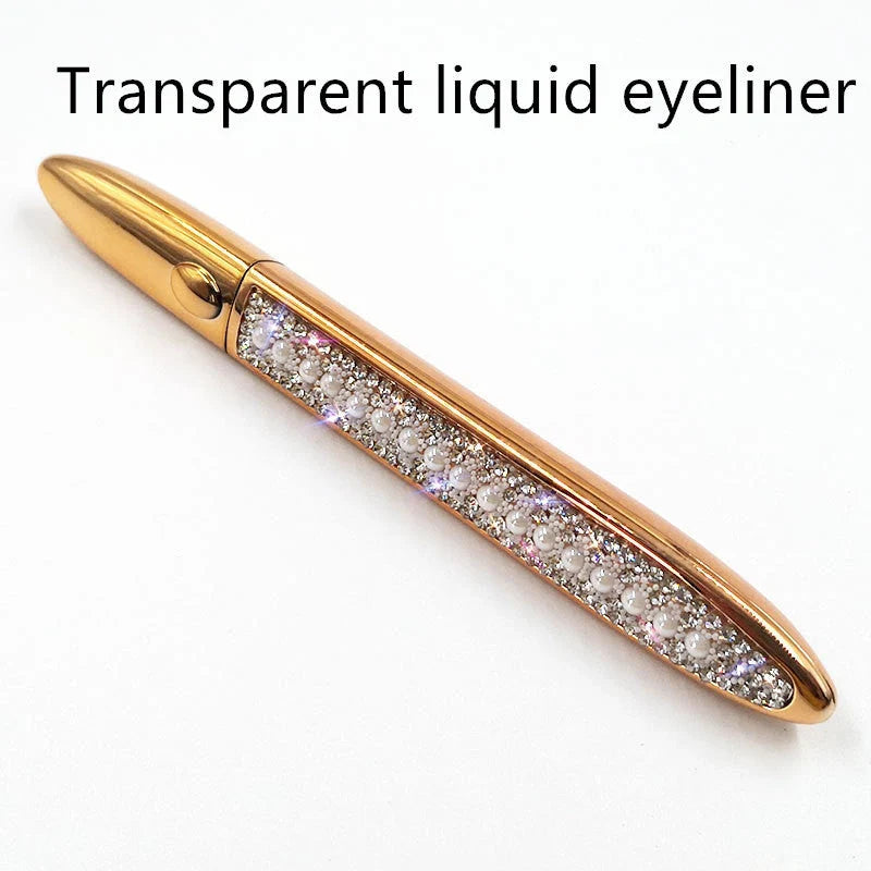 Premium self-adhesive eyeliner and false lash set in various shades