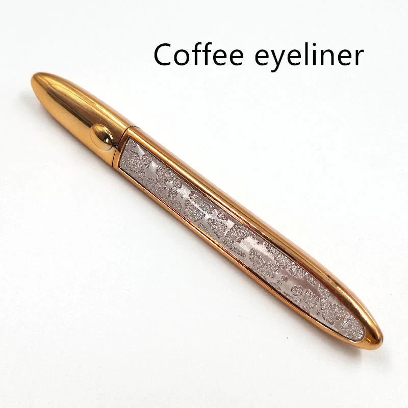 Premium self-adhesive eyeliner and false lash set in various shades