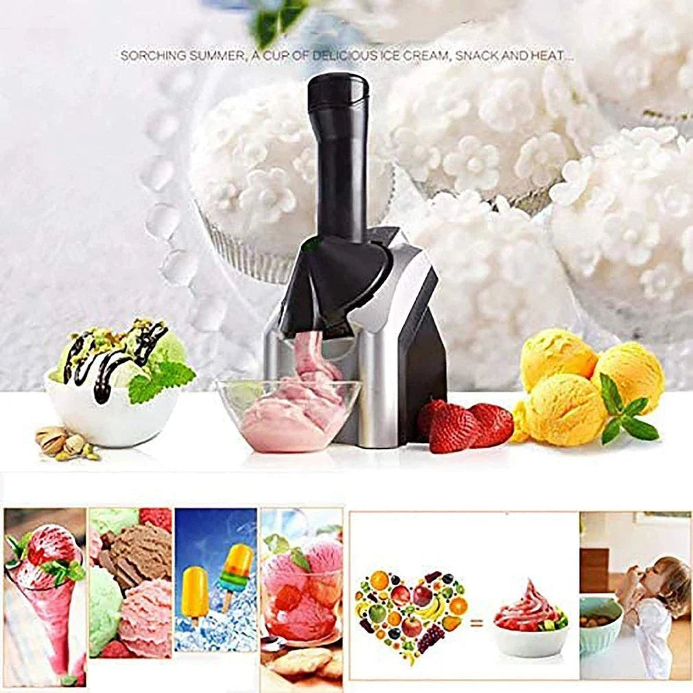 Premium Automatic Ice Cream Maker - Craft Delightful Frozen Treats at Home