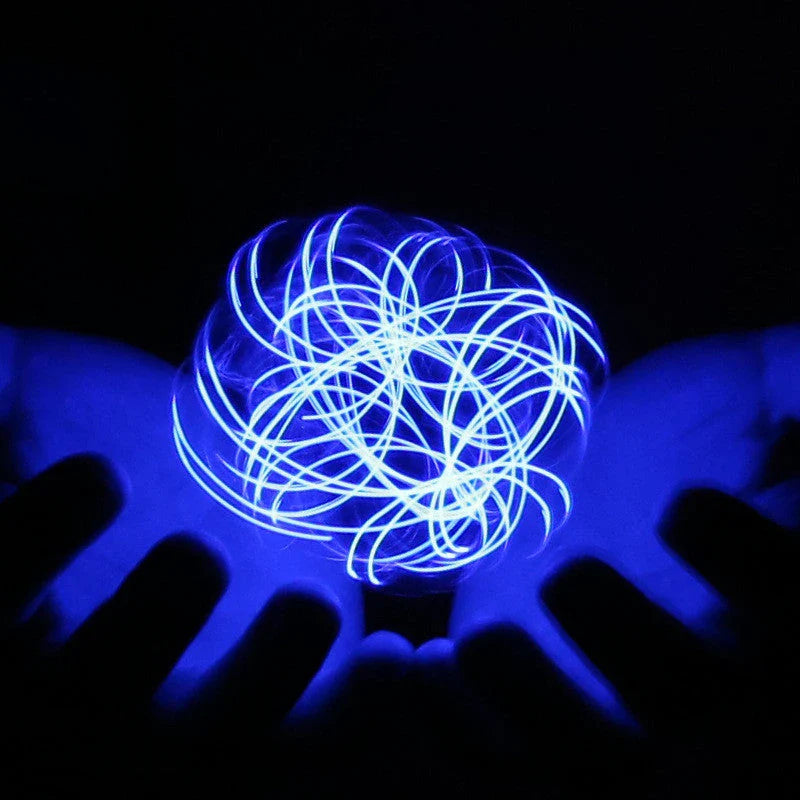 Adjustable Spiral Lamp Generator with mesmerising rotating lights and customisable effects