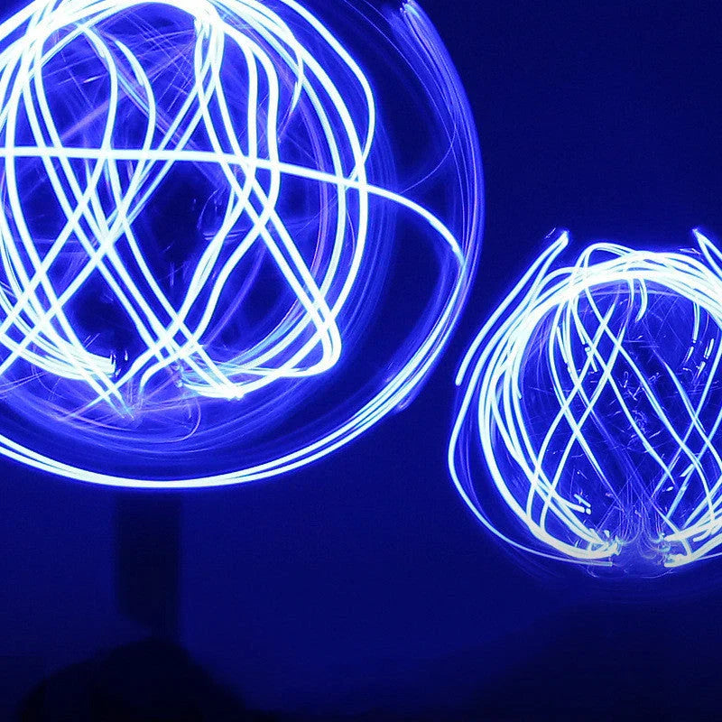Adjustable Spiral Lamp Generator with mesmerising rotating lights and customisable effects