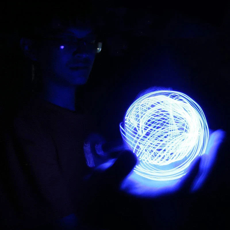 Adjustable Spiral Lamp Generator with mesmerising rotating lights and customisable effects