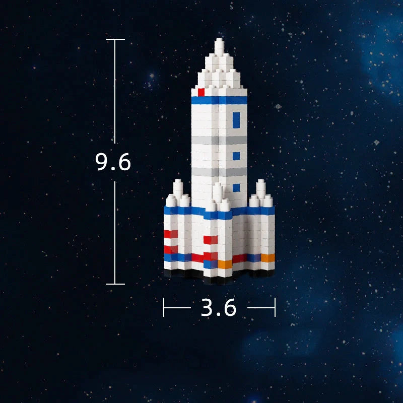 DIY Mini Astronaut Building Blocks for children, educational toy with 100-200 pieces