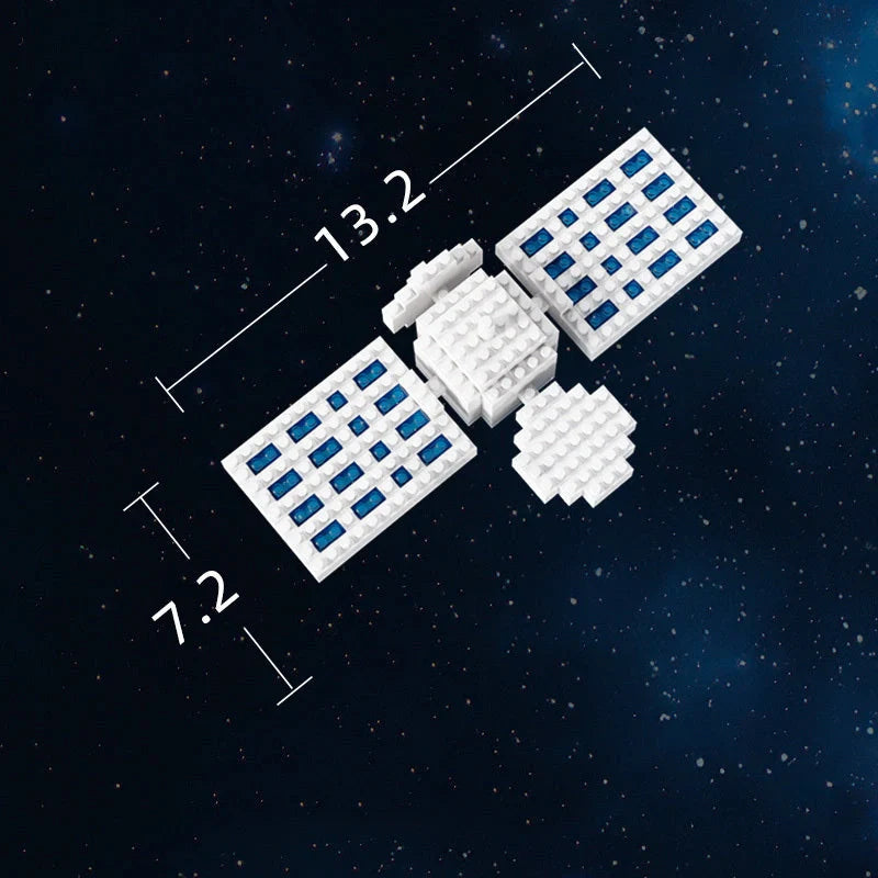 DIY Mini Astronaut Building Blocks for children, educational toy with 100-200 pieces