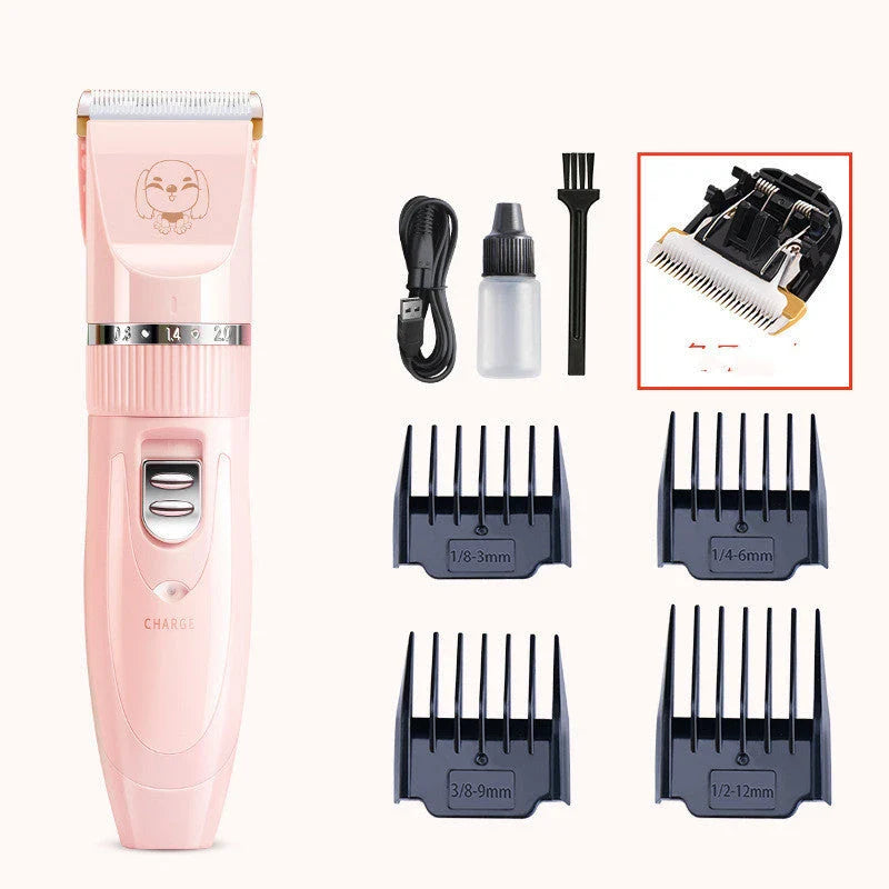 Premium Wireless Pet Grooming Trimmer Set with Powerful Motor, Precision Blades, and Customisable Length Options