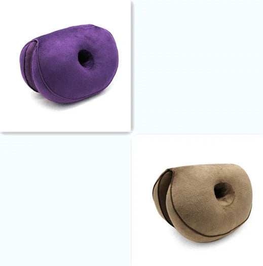 Plush, supportive and comfortable hip cushion with memory cotton filling and modern, minimalist design