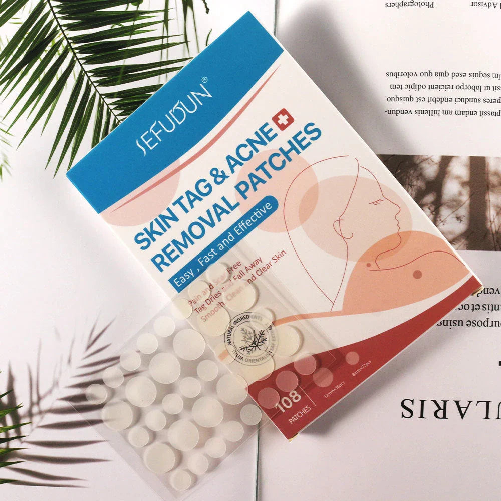 Professional Skin Tag Remover Patches - Discreet, Effective, and Scar-Free Skin Tag Removal Solution