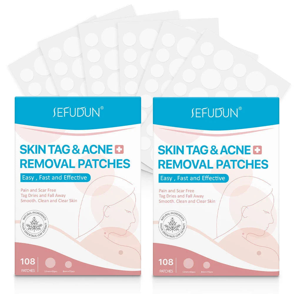 Professional Skin Tag Remover Patches - Discreet, Effective, and Scar-Free Skin Tag Removal Solution