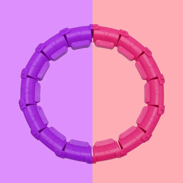 Adjustable waist hoop made of high-quality polypropylene for efficient fitness training and fat burning
