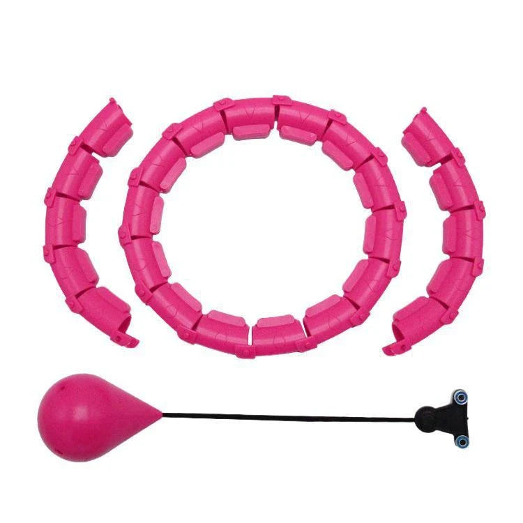 Adjustable waist hoop made of high-quality polypropylene for efficient fitness training and fat burning