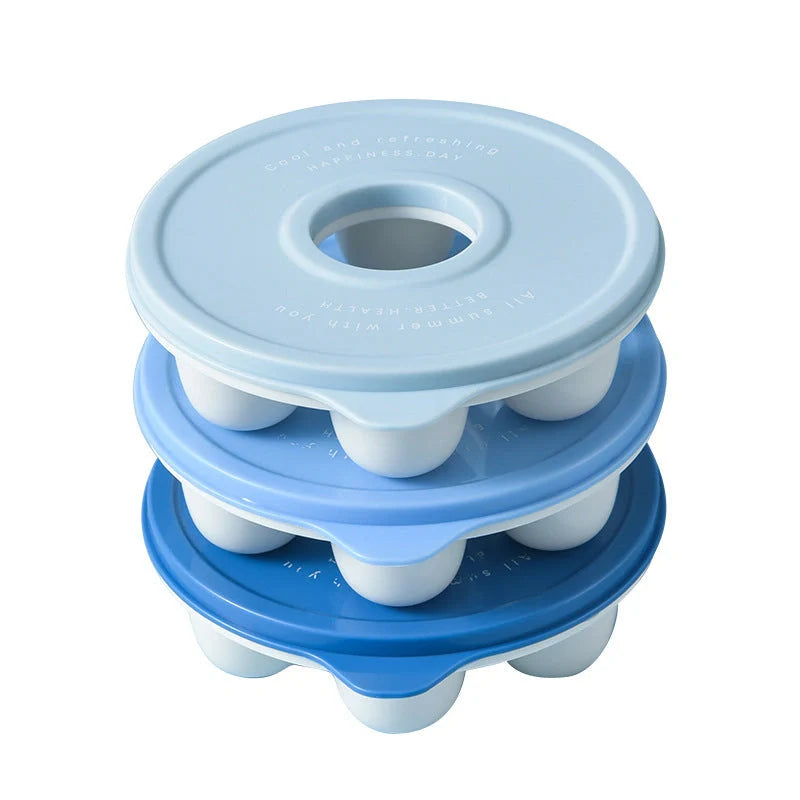 Donut-shaped DIY chocolate fondant jelly mould with soft sealing cover