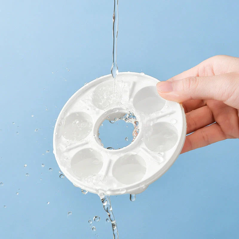 Donut-shaped DIY chocolate fondant jelly mould with soft sealing cover
