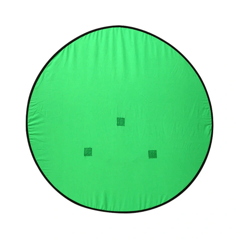Green screen background board for photography with foldable design and steel spring frame
