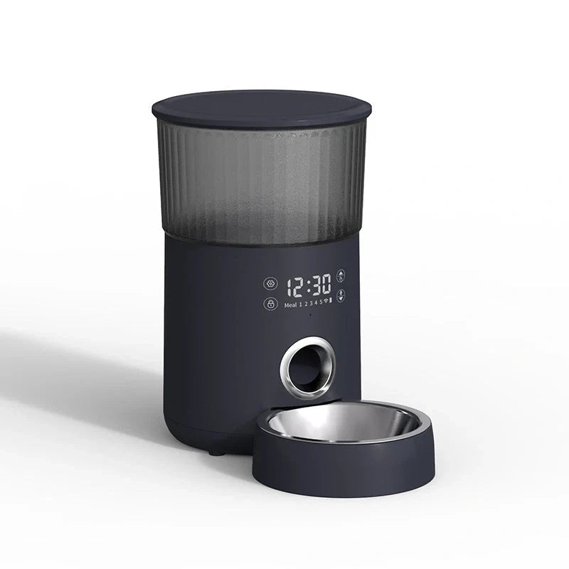 Smart Automatic Pet Feeder with Voice Recording and WiFi Control for dogs and cats