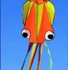 Premium 13ft Octopus Kite with durable handle and vibrant, eye-catching design for outdoor fun and summer adventures