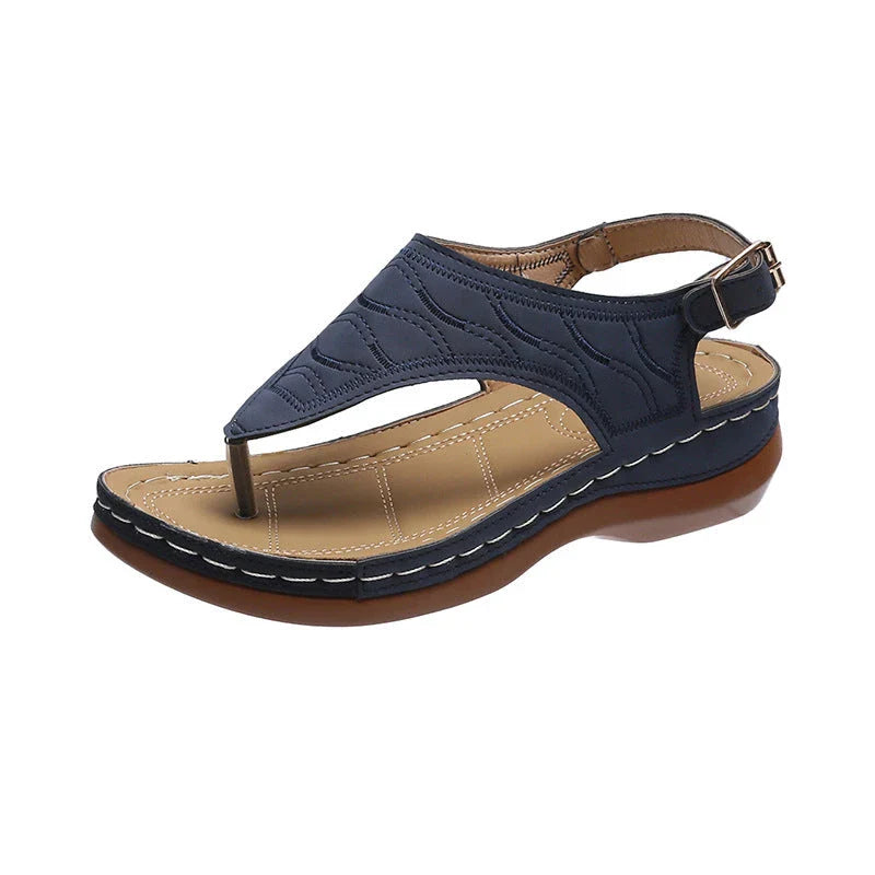 Wedge sandals for women with adjustable straps and a range of stylish color options