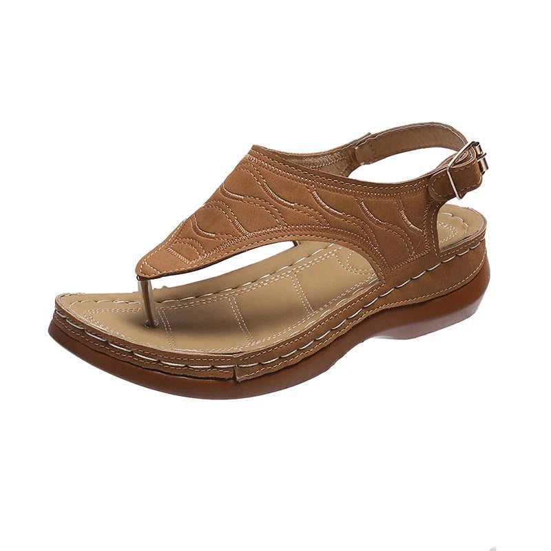 Wedge sandals for women with adjustable straps and a range of stylish color options