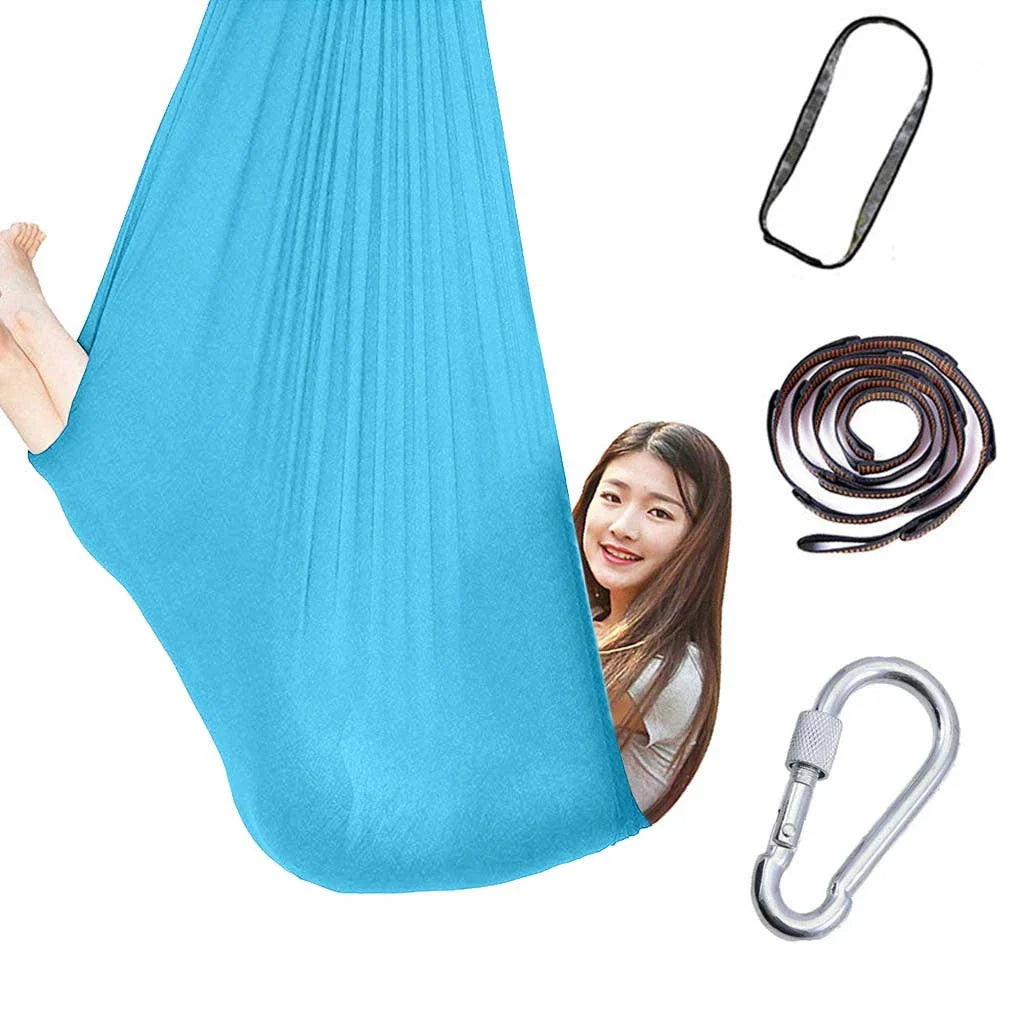 Premium Kids Cozy Sensory Swing Hammock for Therapy and Relaxation in Various Colors