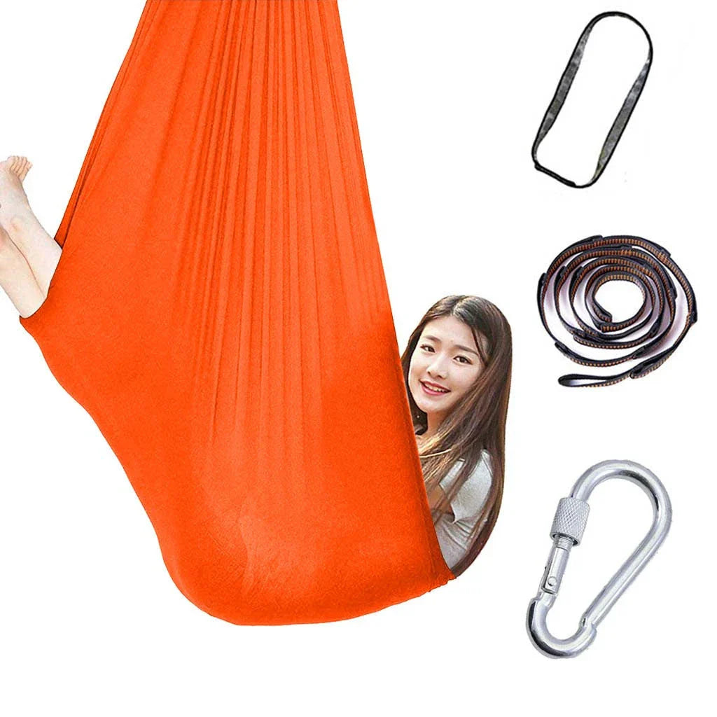 Premium Kids Cozy Sensory Swing Hammock for Therapy and Relaxation in Various Colors