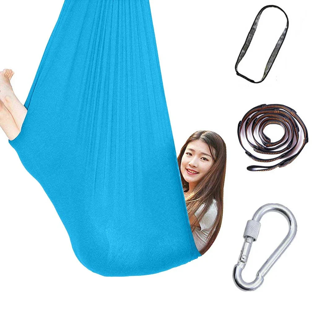 Premium Kids Cozy Sensory Swing Hammock for Therapy and Relaxation in Various Colors