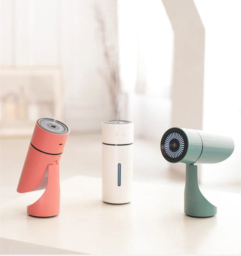GiftHome UK Compact USB-Powered Humidifier for Desks and Cars