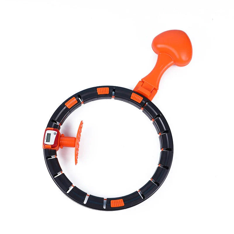 Adjustable Abdominal Toning Hoop - Lightweight, Portable Exercise Equipment for Toning and Slimming the Waistline