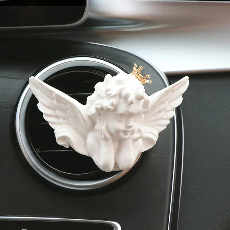 Stylish and functional car air vent clip that diffuses aromatic fragrances, creating a calming, spa-like atmosphere for your daily drives.